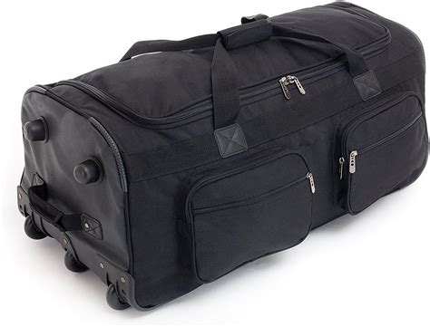 large travel holdall with wheels.